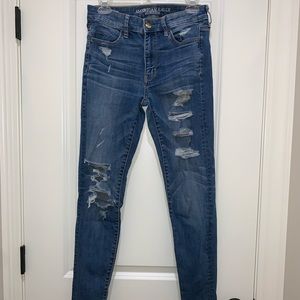 American Eagle super stretch X jeans. Size 6